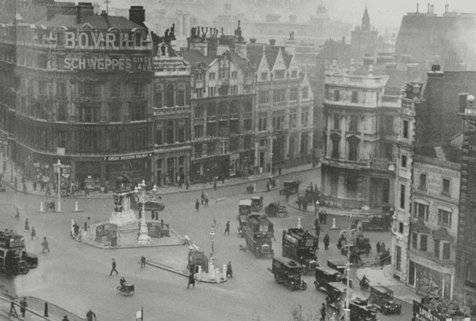 PHOTO FINISH – TRAFALGAR SQUARE 100 YEARS AGO