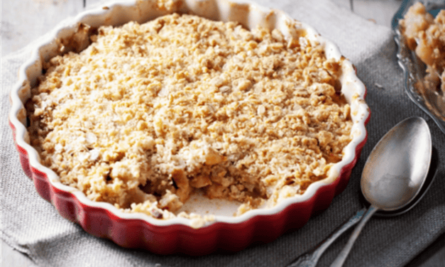 Flapjack Apple Crumble